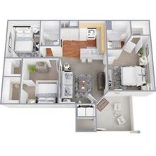 The Hickory 8-817 floor plan